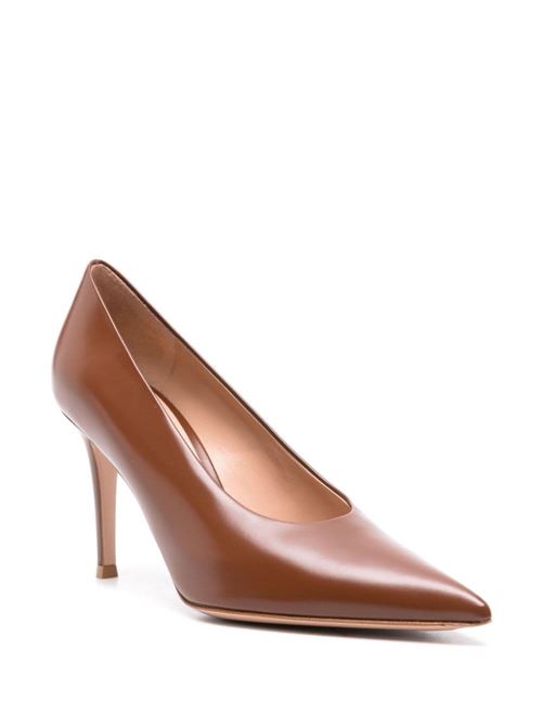 Chocolate brown pump Gianvito Rossi | G2227785RICTOKHAVA